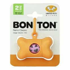 Pet Bag Distributeur United Pets Bon Ton Nano Classic Dog Orange Plastique Recyclé (6 X 3 X 4 Cm) -Pet Soin 359498249 max