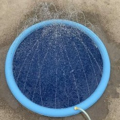 Unbranded Pet Sprinkler Pad Play Cooling Mat Piscine Gonflable Water Spray Pad Mat Tub Summer Cool Dog Baignoire Pour Chiens -Pet Soin 359498318 max