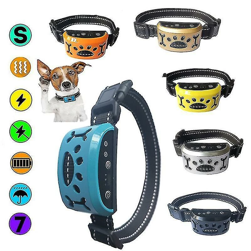 Unbranded 3 In1 Anti Bark Dog Collar Dispositif D’aboiement Excessif Safe Harmless & Humane Anti-bark Training For Sm 1 Unbranded 3 In1 Anti Bark Dog Collar Dispositif D’aboiement Excessif Safe Harmless & Humane Anti-bark Training For Sm