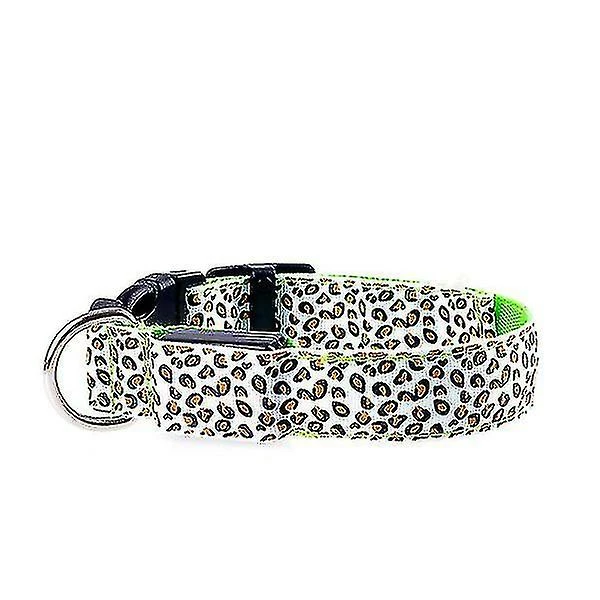 Beitong Leopard Led Réglable, Nuit Sécurité Nylon Lumineux Pet Dog Collier Vert-xl42-56cm Aespa 1 Beitong Leopard Led Réglable, Nuit Sécurité Nylon Lumineux Pet Dog Collier Vert-xl42-56cm Aespa