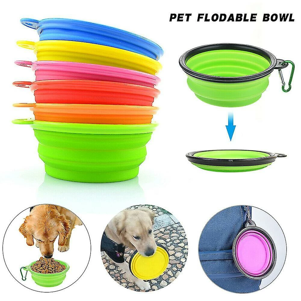 Unbrand Pet Dog Cat Feeding Bowls Pop Up Compact Voyage Silicone Dish Feeder Pliable 1 Unbrand Pet Dog Cat Feeding Bowls Pop Up Compact Voyage Silicone Dish Feeder Pliable