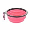 Unbrand Pet Dog Cat Feeding Bowls Pop Up Compact Voyage Silicone Dish Feeder Pliable