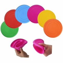 Wonderful Dog Rubber Flying Disc Catcher Jouet 9 Pouces Jouets Pour Chiens - 6 Pack 7 Wonderful Dog Rubber Flying Disc Catcher Jouet 9 Pouces Jouets Pour Chiens - 6 Pack -Pet Soin 369980770 max