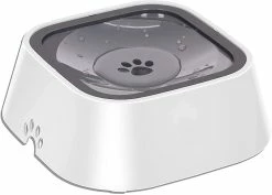 Unbranded Dog Bowl Dog Water Bowl No-spill Pet Water Bowl Slow Water Feeder Dog Bowl No-slip Pet Water Dispenser Feeder Bowl Pour Chiens Et Chats -Pet Soin 372140696 max