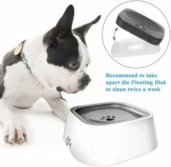 Unbranded Dog Bowl Dog Water Bowl No-spill Pet Water Bowl Slow Water Feeder Dog Bowl No-slip Pet Water Dispenser Feeder Bowl Pour Chiens Et Chats -Pet Soin 372140707 max