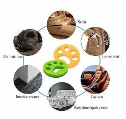 Unbranded 10pcs Hair Remover Machine à Laver Cat Dog Fur Catcher Réutilisable -Pet Soin 372649343 max