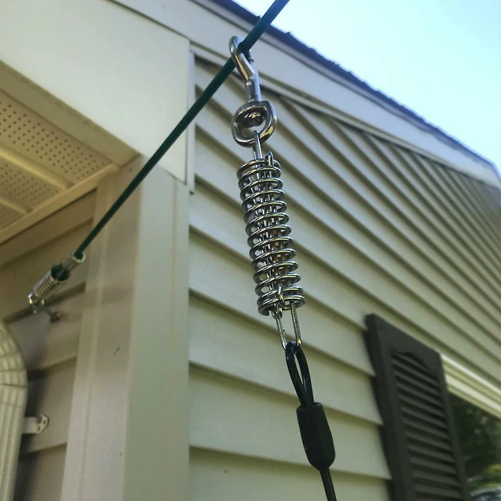 Ksalfye Dog Runner Pour Chiens De Cour, Câble D’attache, Dog Runners Pour Grands Chiens, Longue Laisse Pour Chiens De Grande Taille 3 Ksalfye Dog Runner Pour Chiens De Cour, Câble D’attache, Dog Runners Pour Grands Chiens, Longue Laisse Pour Chiens De Grande Taille – Image 3