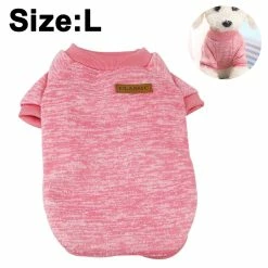 Yskaze Pet Dog Classic Knitwear Coat Doux Épaississement Warm Pup Chiens Chemise Hiver Pet Dog Vêtements Chiot Customes Vêtements Pour Petits Chiens