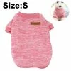 Yskaze Pet Dog Classic Knitwear Coat Doux Épaississement Warm Pup Chiens Chemise Hiver Pet Dog Vêtements Chiot Customes Vêtements Pour Petits Chiens