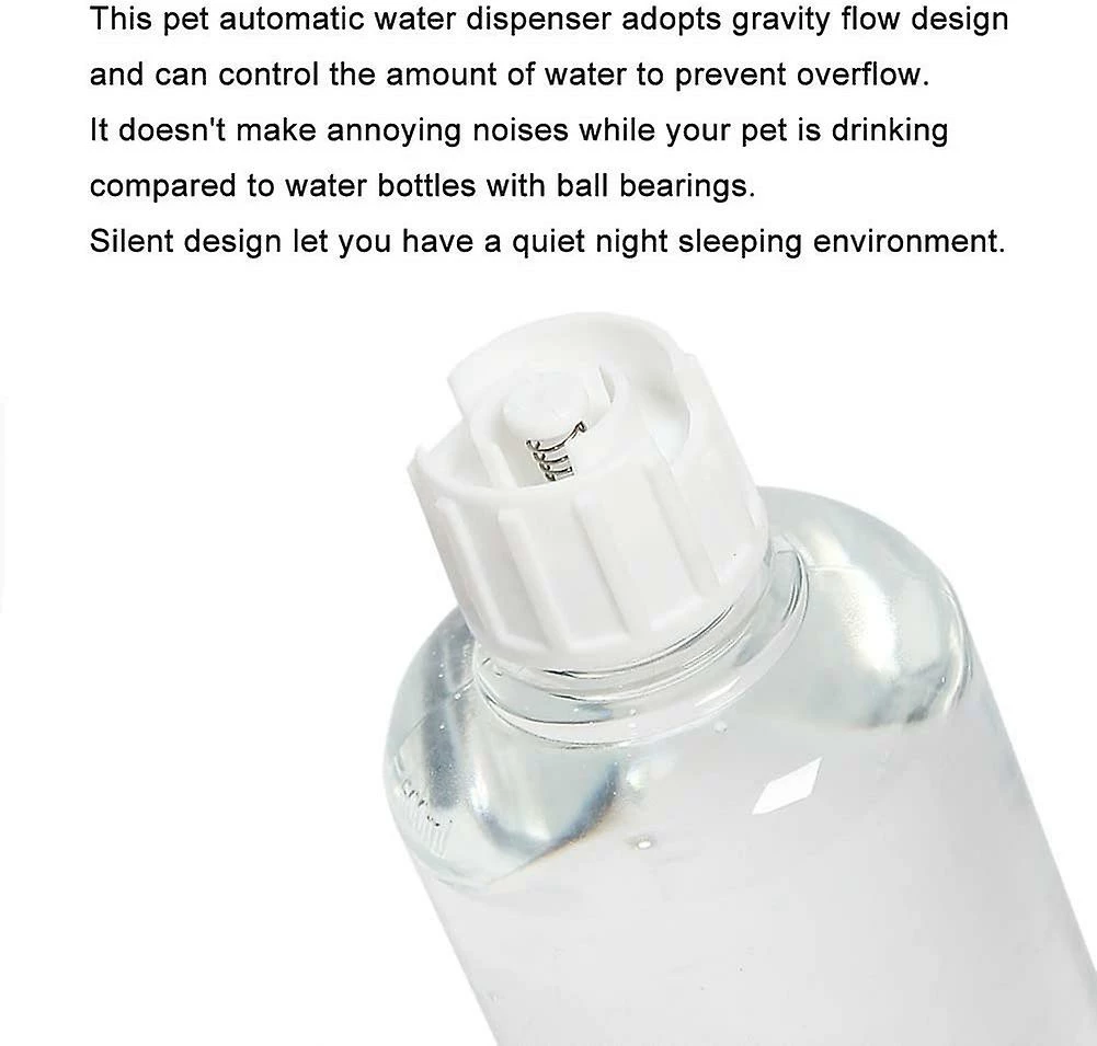 Ksalfye Pet Rabbit Dog Distributeur D’eau Buveur Suspendu Pour Cochon D’Inde Bouteille Cochon D’Inde Furet Lapin Nain 2 Ksalfye Pet Rabbit Dog Distributeur D’eau Buveur Suspendu Pour Cochon D’Inde Bouteille Cochon D’Inde Furet Lapin Nain – Image 2