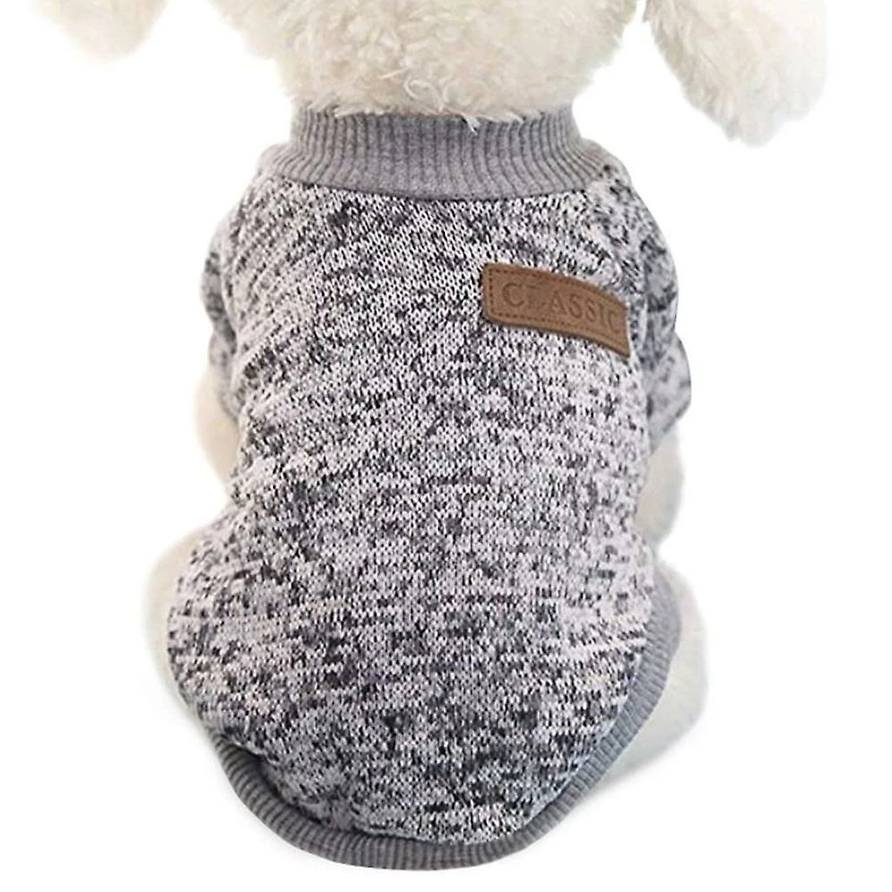 Ksalfye Pet Dog Classic Knitwear Coat Doux Épaississement Warm Pup Chiens Chemise Hiver Pet Dog Vêtements Chiot Customes Vêtements Pour Petits Chiens 2 Ksalfye Pet Dog Classic Knitwear Coat Doux Épaississement Warm Pup Chiens Chemise Hiver Pet Dog Vêtements Chiot Customes Vêtements Pour Petits Chiens – Image 2