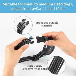 Unbranded Miofth 3 In1 Anti Bark Dog Collar Dispositif D’aboiement Excessif Sûr Inoffensif & Entraînement Sans Cruauté Contre Les Aboiements -Pet Soin 382641798 max