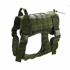 Unbranded Pet Dog Harness Hunting Vest 1000d Nylon Mesh Handle Adjustable Training Vest Apparel Outdoor Pet Clothes For Small Mediumn
