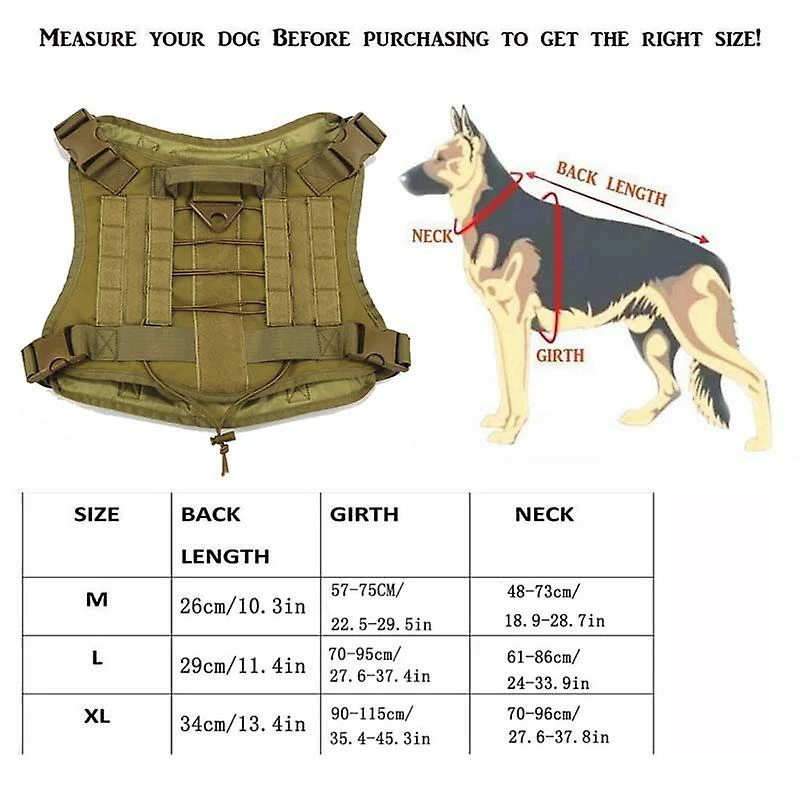 Unbranded Pet Dog Harness Hunting Vest 1000d Nylon Mesh Handle Adjustable Training Vest Apparel Outdoor Pet Clothes For Small Mediumn 4 Unbranded Pet Dog Harness Hunting Vest 1000d Nylon Mesh Handle Adjustable Training Vest Apparel Outdoor Pet Clothes For Small Mediumn – Image 4