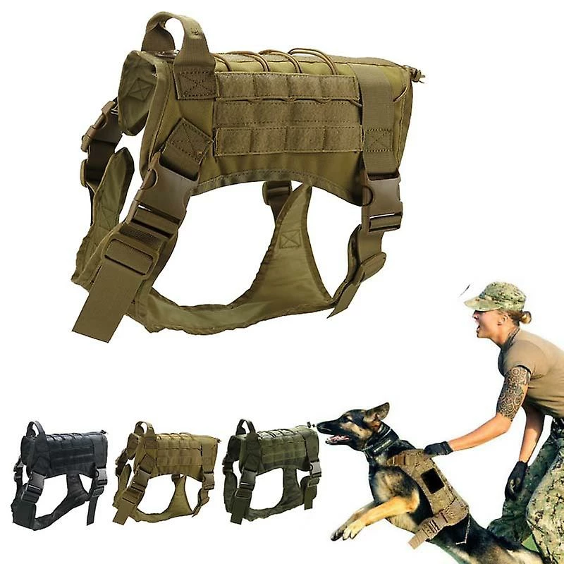 Unbranded Pet Dog Harness Hunting Vest 1000d Nylon Mesh Handle Adjustable Training Vest Apparel Outdoor Pet Clothes For Small Mediumn 5 Unbranded Pet Dog Harness Hunting Vest 1000d Nylon Mesh Handle Adjustable Training Vest Apparel Outdoor Pet Clothes For Small Mediumn – Image 5