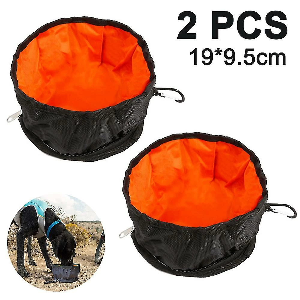 Unbranded 2pcs Imperméable à L’eau Voyage Dog Bowls Pet Bowls Bols Pliables 1 Unbranded 2pcs Imperméable à L’eau Voyage Dog Bowls Pet Bowls Bols Pliables