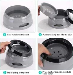 Yskaze Bol D’eau Pour Chiens En Déplacement 750ml, étanche Splash Guard Dog Bowls Cat Bowl Pet Anti-slip Car Travel Drinking Bowl Plastic Removable Portable Water 8 Yskaze Bol D’eau Pour Chiens En Déplacement 750ml, étanche Splash Guard Dog Bowls Cat Bowl Pet Anti-slip Car Travel Drinking Bowl Plastic Removable Portable Water -Pet Soin 388977271 max