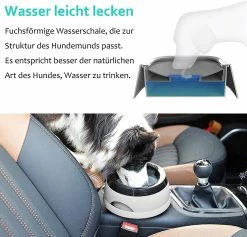 Yskaze Bol D’eau Pour Chiens En Déplacement 750ml, étanche Splash Guard Dog Bowls Cat Bowl Pet Anti-slip Car Travel Drinking Bowl Plastic Removable Portable Water 9 Yskaze Bol D’eau Pour Chiens En Déplacement 750ml, étanche Splash Guard Dog Bowls Cat Bowl Pet Anti-slip Car Travel Drinking Bowl Plastic Removable Portable Water -Pet Soin 388977307 max