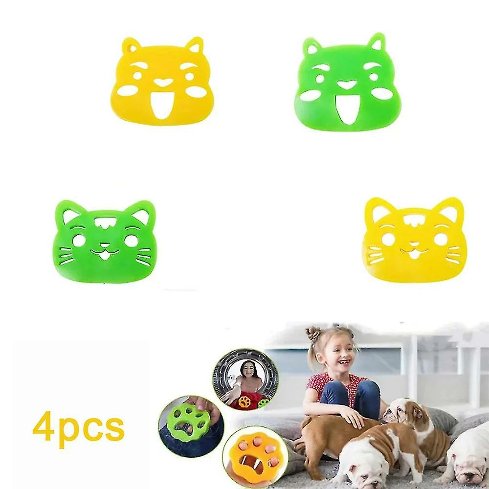 Rtopr 4pcs Réutilisable Pet Hair Remover Portable Cat Dog Fur Catcher Pour Lave-linge Machine à Laver 1 Rtopr 4pcs Réutilisable Pet Hair Remover Portable Cat Dog Fur Catcher Pour Lave-linge Machine à Laver