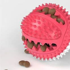 Beitong Pet Food Leaking Ball With Sound Dog Molar Cleaning Toy Silicone White Puzzle Toy No Suction Cup -Pet Soin 393294923 max