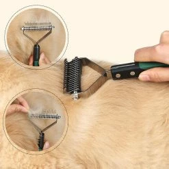 Unbranded Sous-poil 2 Côtés Rake Dog Brush Cat Shedding Peign Enlever Les Tapis Tangle & Knots Pet Grooming Deshedding & Dematting Tool Pour Chiens 8 Unbranded Sous-poil 2 Côtés Rake Dog Brush Cat Shedding Peign Enlever Les Tapis Tangle & Knots Pet Grooming Deshedding & Dematting Tool Pour Chiens -Pet Soin 397269867 max