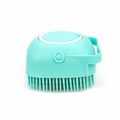 Unbranded Silicone Caoutchouc Pet Bath Massage Brush Dog Puppy Shampooing Nettoyage Toilettage Peigne Lavage P