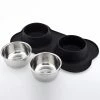 Wekity Pet Dog Bowls 2 Bol Pour Chien En Acier Inoxydable Sans Déversement Tapis En Silicone Antidérapant + Pet Food Scoop Water And Food Feeder Bowls Pour L’alimentation Des Petits Moyens