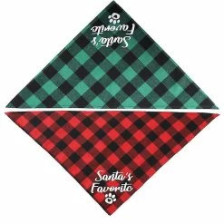 Rtopr Pet Saliva Towel Dog Triangle Serviette Cadeau De Noël Pour Animaux De Compagnie -Pet Soin 402796187 max