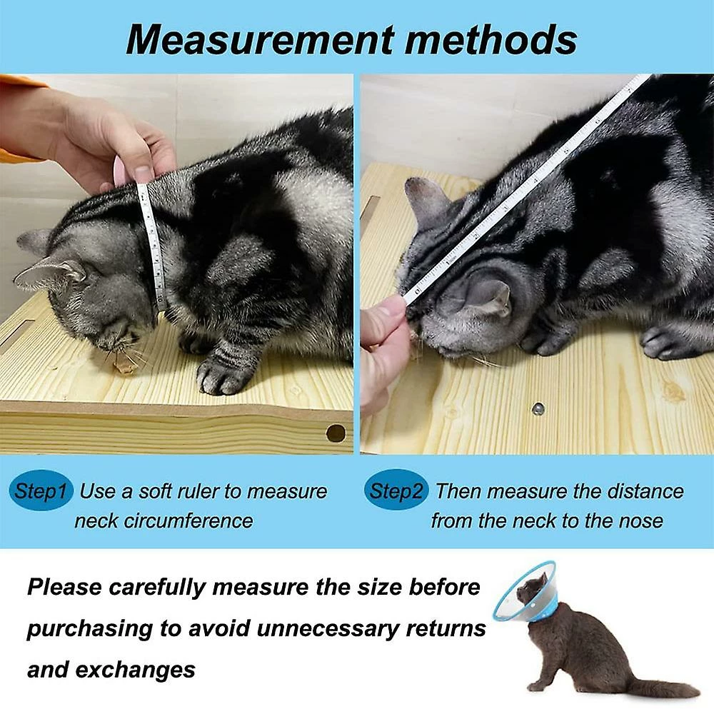 Ksalfye Cat Cone Dog Cone Collier Soft Dotted Recovery Collar After Surgery For Cats Kitten Puppy Small Dogs Pets Animalspet Supplies Housse De Protection Protecti 4 Ksalfye Cat Cone Dog Cone Collier Soft Dotted Recovery Collar After Surgery For Cats Kitten Puppy Small Dogs Pets Animalspet Supplies Housse De Protection Protecti – Image 4