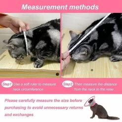 Ksalfye Cat Cone Dog Cone Collier Soft Dotted Recovery Collar After Surgery For Cats Kitten Puppy Small Dogs Pets Animalspet Supplies Housse De Protection Protecti -Pet Soin 402910385 max