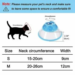 Ksalfye Cat Cone Dog Cone Collier Soft Dotted Recovery Collar After Surgery For Cats Kitten Puppy Small Dogs Pets Animalspet Supplies Housse De Protection Protecti -Pet Soin 402910427 max