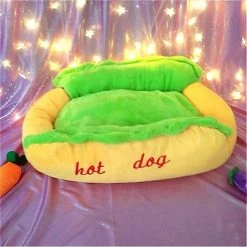 Lzyx Hot Dog Kennel Amovible Et Lavable Chat Et Chien Chenil Tapis Pour Animaux 5 Lzyx Hot Dog Kennel Amovible Et Lavable Chat Et Chien Chenil Tapis Pour Animaux -Pet Soin 408688241 max