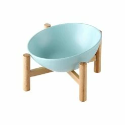 Unbranded Saladier Céramique Snacks Candy Bowl Pet Bowl Dog Bowl Bleu 300ml