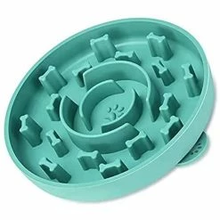 Unbranded Slow Feeder Dog Bowls - Bol Lent à Mangeoire, Bols Interactifs Pour Chiens