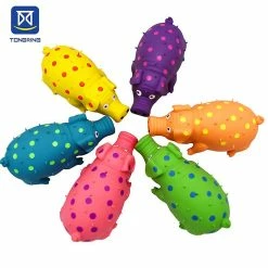 Unbranded Grunting Latex Rubber Dog Toy Dotted Pig, 9 « Latex Dog Chew Toys With Sound Sound Oinks Growling Pig Dog Toy -Pet Soin 437533227 max