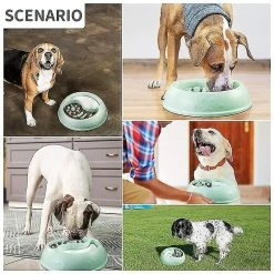 Unbranded Slow Feeder Dog Bowl Anti-irrigation Bowl Healthy Design Pet Bowl-a -Pet Soin 439729028 max