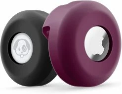 Unbranded Airtag Dog Collar Holder [2 Pack] Silicone Imperméable à L’eau Protection Air Tag Cat Collar Cover, Anti-lost Locator Case Pour Apple Airtags Compatible Avec Pe