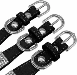 Baicccf Collier Pour Chien Collier En Strass Pour Chien, Mignon éblouissant Étincelant Doux Cuir Daim Chien Chat Collier Strass Cristal Diamant Pet Dog Puppy Collier 7 Baicccf Collier Pour Chien Collier En Strass Pour Chien, Mignon éblouissant Étincelant Doux Cuir Daim Chien Chat Collier Strass Cristal Diamant Pet Dog Puppy Collier -Pet Soin 442289261 max