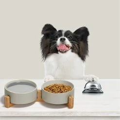 Baicccf Dog Bowl And Bowl Set En Céramique Dog And Cat Bowl Set Avec Support En Bois, Moderne Et Mignon Set D’eau De Nourriture Lestée Pour Petits Chiens (0,38 Kg) Et Chiens Moyens 8 Baicccf Dog Bowl And Bowl Set En Céramique Dog And Cat Bowl Set Avec Support En Bois, Moderne Et Mignon Set D’eau De Nourriture Lestée Pour Petits Chiens (0,38 Kg) Et Chiens Moyens -Pet Soin 442290401 max