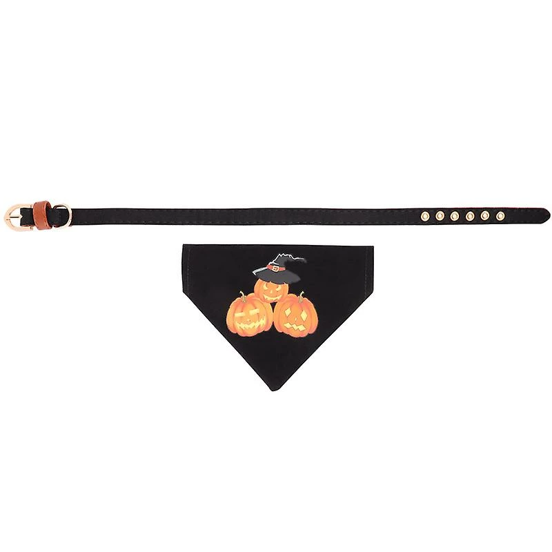 Tinksky 1pcs Dog Collar Bib Pour Décor D’Halloween 2 Tinksky 1pcs Dog Collar Bib Pour Décor D’Halloween – Image 2