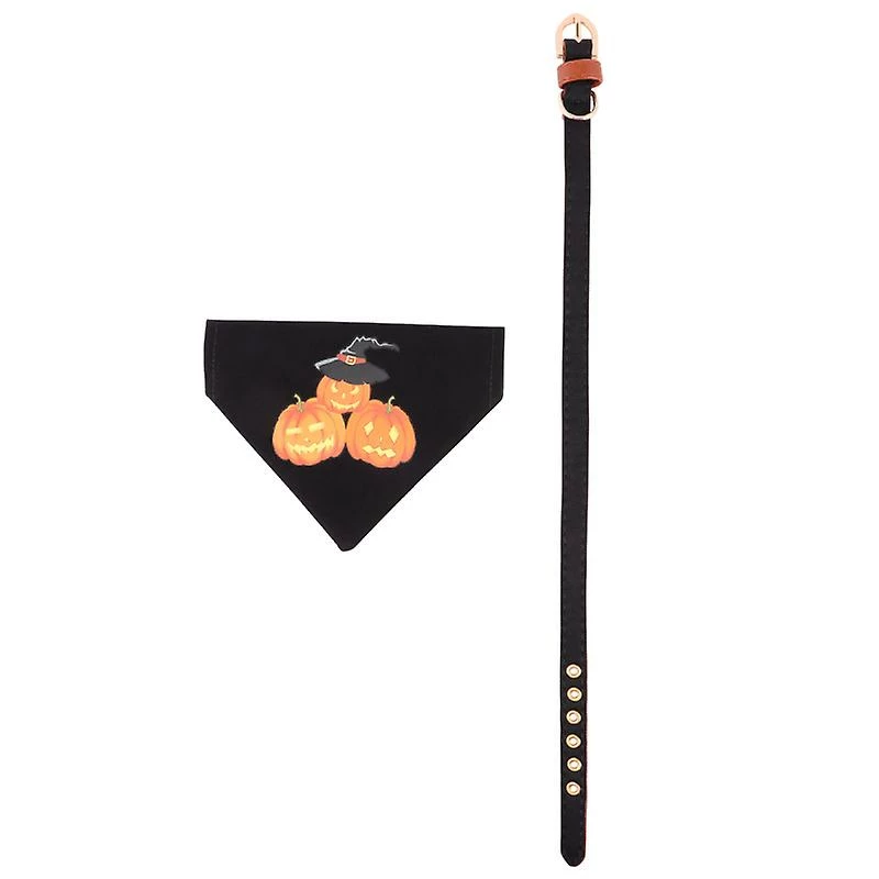 Tinksky 1pcs Dog Collar Bib Pour Décor D’Halloween 3 Tinksky 1pcs Dog Collar Bib Pour Décor D’Halloween – Image 3