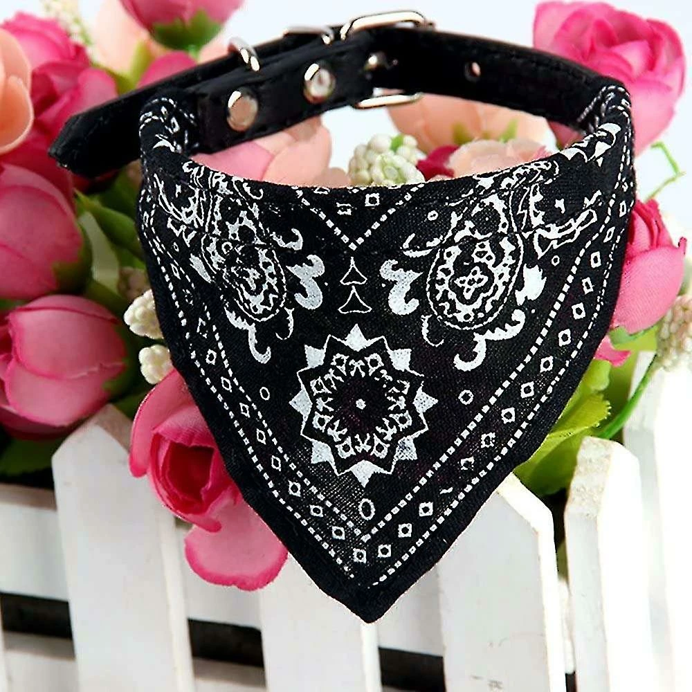 Unbranded Luck Daw Réglable Pet Dog Cat Puppies Bandanas Triangle Colliers Foulard En Cuir 2 Unbranded Luck Daw Réglable Pet Dog Cat Puppies Bandanas Triangle Colliers Foulard En Cuir – Image 2