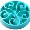 Unbranded Slow Dog Feeding Bowl Fun Feeder Anti Gluttonous Dog Feeding Bowl - Vert Foncé