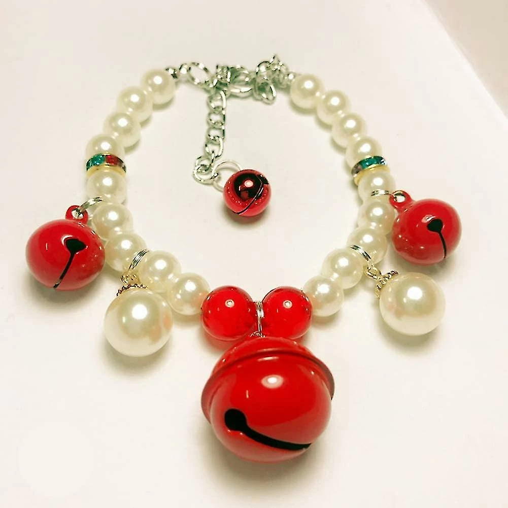 Unbranded Pet Dog Collier Collier Teddy Cat Petit Chien Perle Dessin Animé Cuivre Bell Collier 1 Unbranded Pet Dog Collier Collier Teddy Cat Petit Chien Perle Dessin Animé Cuivre Bell Collier