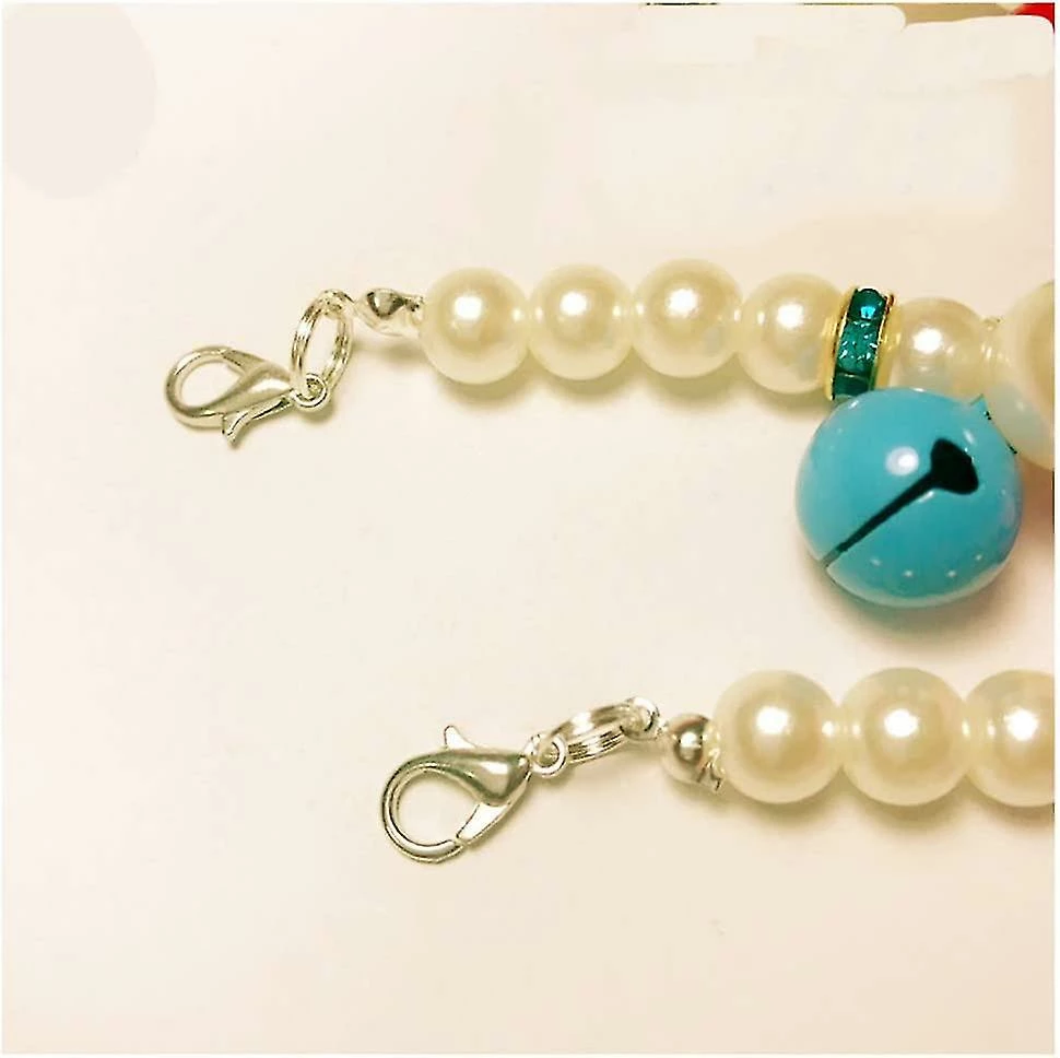Unbranded Pet Dog Collier Collier Teddy Cat Petit Chien Perle Dessin Animé Cuivre Bell Collier 2 Unbranded Pet Dog Collier Collier Teddy Cat Petit Chien Perle Dessin Animé Cuivre Bell Collier – Image 2