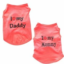 Giveuphesit Chemises Pour Chiens, T-shirt Pour Chiens, Chemises Pour Animaux De Compagnie Puppy Dog Vest T-shirt Pet Clothing Vêtements Pour Animaux De Compagnie Femelle Mâle Small Dog-2pcs