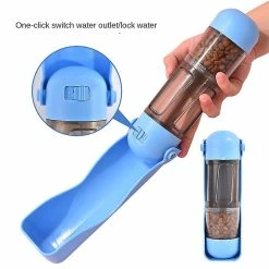 Unbranded Portable Pet Dog Water Bottle Feeder Compatible Avec Dogs Pink -Pet Soin 475730897 max