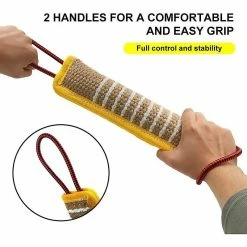 Yuzee Dog Toy Dummy Avec 2 Poignées, Jouet De Remorqueur De Morsure De Chien Durable, Rouleau D’apprentissage Flottant Factice, Jouet à Cordes Interactif Pour Chiens Grands / Moyens 8 Yuzee Dog Toy Dummy Avec 2 Poignées, Jouet De Remorqueur De Morsure De Chien Durable, Rouleau D’apprentissage Flottant Factice, Jouet à Cordes Interactif Pour Chiens Grands / Moyens -Pet Soin 476419601 max