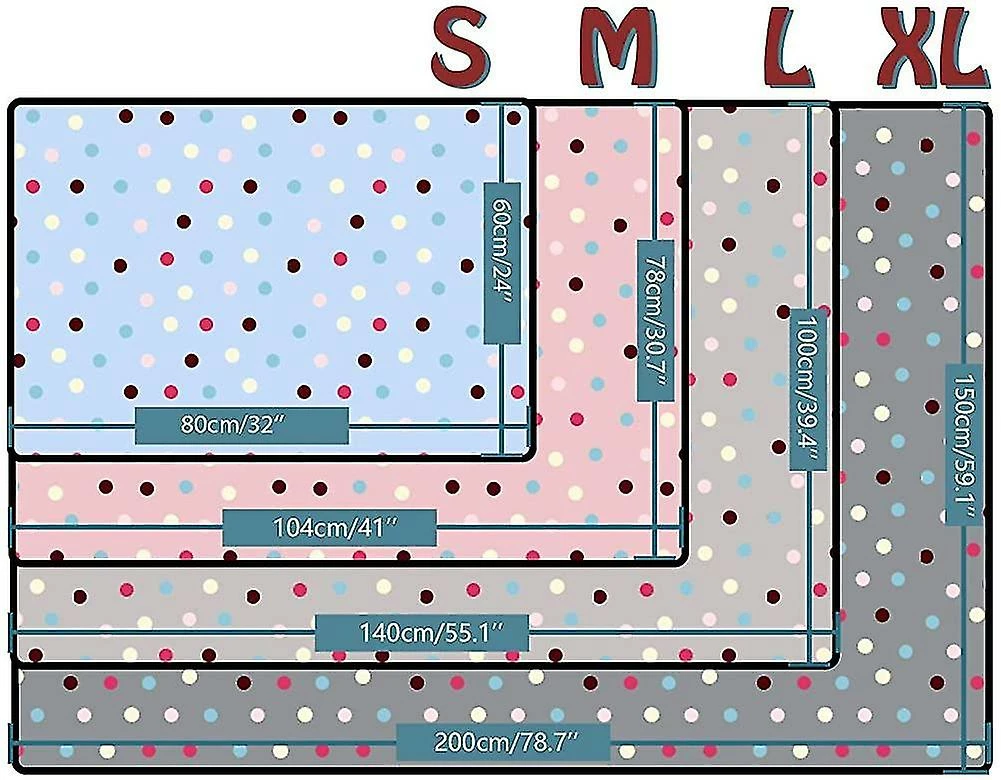 Aowear Road Dog Blanket Dog Bed Mat Sleeping Place Pour Chiens Chats Disponible En Trois Tailles 3 Aowear Road Dog Blanket Dog Bed Mat Sleeping Place Pour Chiens Chats Disponible En Trois Tailles – Image 3