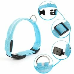 1mor Led Dog Collier Laisse Pour Chien Harnais Chien-Collier Leash Set Électronique Nylon Chien Laisse Corde Lumière Pet Harnais Chat Plomb Pet Produit -Pet Soin 487739136 max